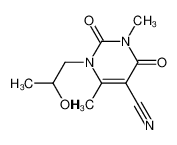 1,2,3,4-Tetrahydro-1-(2-hydroxypropyl)-3,6-dimethyl-2,4-dioxo-5-pyrimidine carbonitrile CAS:678194-22-4 manufacturer & supplier