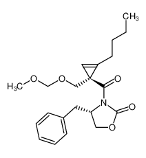 (S)-4-benzyl-3-((S)-2-butyl-1-((methoxymethoxy)methyl)cycloprop-2-ene-1-carbonyl)oxazolidin-2-one CAS:678195-76-1 manufacturer & supplier