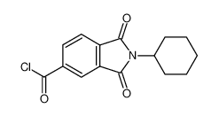 2-Cyclohexyl-1,3-dioxo-2,3-dihydro-1H-isoindole-5-carbonyl chloride CAS:67822-78-0 manufacturer & supplier