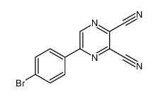 2,3-Pyrazinedicarbonitrile, 5-(4-bromophenyl)- CAS:67823-11-4 manufacturer & supplier