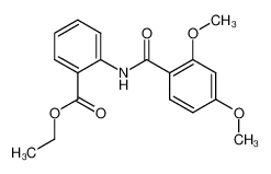 2-(2,4-Dimethoxy-benzoylamino)-benzoic acid ethyl ester CAS:67836-55-9 manufacturer & supplier