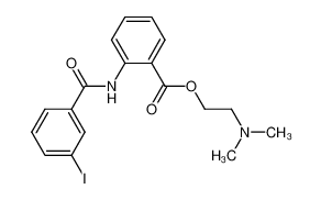 2-(3-Iodo-benzoylamino)-benzoic acid 2-dimethylamino-ethyl ester CAS:67836-89-9 manufacturer & supplier