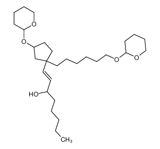 1-(6-tetrahydropyranyloxyhexyl)-1-(3-hydroxy-1-octenyl)-3-tetrahydropyranyloxycyclopentane CAS:67838-19-1 manufacturer & supplier