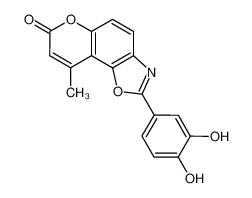 2-(3,4-dihydroxy-phenyl)-9-methyl-chromeno[6,5-d]oxazol-7-one CAS:67840-02-2 manufacturer & supplier