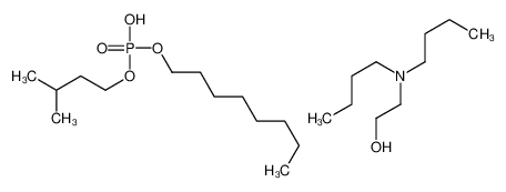 2-(dibutylamino)ethanol,3-methylbutyl octyl hydrogen phosphate CAS:67846-41-7 manufacturer & supplier