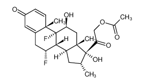 7α,9α-difluoro-16α-methyl-1,4-pregnadiene-11β,17α,21-triol-3,20-dione 21-acetate CAS:67850-07-1 manufacturer & supplier