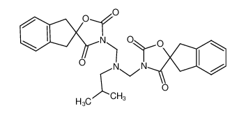 3',3''-(2-isobutyl-2-aza-propane-1,3-diyl)-bis-spiro[indan-2,5'-oxazolidine]-2',4'-dione CAS:67852-19-1 manufacturer & supplier