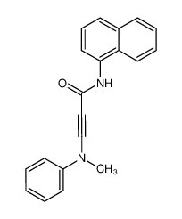 3-(Methylphenylamino)-N-(1-naphthyl)-propiolamid CAS:67857-52-7 manufacturer & supplier