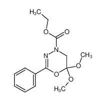 6,6-dimethoxy-2-phenyl-5,6-dihydro-[1,3,4]oxadiazine-4-carboxylic acid ethyl ester CAS:67859-29-4 manufacturer & supplier