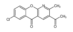 3-acetyl-7-chloro-2-methyl-chromeno[2,3-b]pyridin-5-one CAS:67867-49-6 manufacturer & supplier