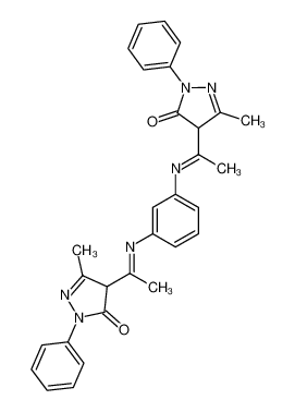 5,5'-dimethyl-2,2'-diphenyl-2,4,2',4'-tetrahydro-4,4'-(1,1'-m-phenylenediamino-diethylidene)-bis-pyrazol-3-one CAS:67867-82-7 manufacturer & supplier