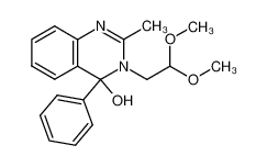 3-(2,2-dimethoxy-ethyl)-2-methyl-4-phenyl-3,4-dihydro-quinazolin-4-ol CAS:67873-12-5 manufacturer & supplier