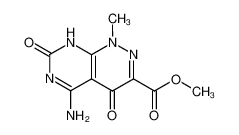 5-amino-1-methyl-4,7-dioxo-1,4,7,8-tetrahydro-pyrimido[4,5-c]pyridazine-3-carboxylic acid methyl ester CAS:67873-73-8 manufacturer & supplier