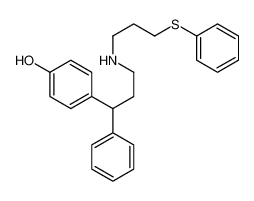 4-[1-phenyl-3-(3-phenylsulfanylpropylamino)propyl]phenol CAS:67884-20-2 manufacturer & supplier