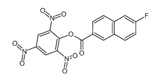 6-Fluoro-naphthalene-2-carboxylic acid 2,4,6-trinitro-phenyl ester CAS:67888-51-1 manufacturer & supplier