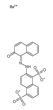 barium(2+),2-[(2E)-2-(2-oxonaphthalen-1-ylidene)hydrazinyl]naphthalene-1,5-disulfonate CAS:67892-47-1 manufacturer & supplier