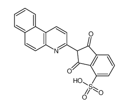 2-benzo[f]quinolin-3-yl-1,3-dioxoindene-4-sulfonic acid CAS:67893-12-3 manufacturer & supplier