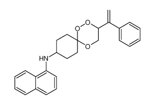 N-(naphthalen-1-yl)-3-(1-phenylvinyl)-1,2,5-trioxaspiro[5.5]undecan-9-amine CAS:678967-35-6 manufacturer & supplier