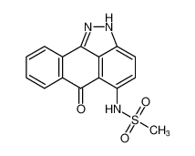 Methanesulfonamide, N-(2,6-dihydro-6-oxoanthra[1,9-cd]pyrazol-5-yl)- CAS:678971-01-2 manufacturer & supplier