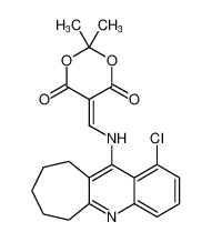 5-(((1-chloro-7,8,9,10-tetrahydro-6H-cyclohepta[b]quinolin-11-yl)amino)methylene)-2,2-dimethyl-1,3-dioxane-4,6-dione CAS:678980-63-7 manufacturer & supplier