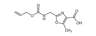 2-((((allyloxy)carbonyl)amino)methyl)-5-methyloxazole-4-carboxylic acid CAS:678992-96-6 manufacturer & supplier