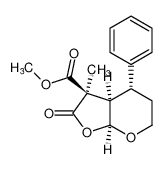 rel-methyl (3R,3aR,4R,7aS)-3-methyl-2-oxo-4-phenylhexahydro-4H-furo[2,3-b]pyran-3-carboxylate CAS:678997-77-8 manufacturer & supplier