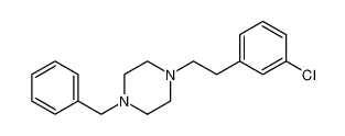 Piperazine, 1-[2-(3-chlorophenyl)ethyl]-4-(phenylmethyl)- CAS:678999-64-9 manufacturer & supplier