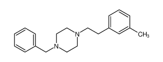 Piperazine, 1-[2-(3-methylphenyl)ethyl]-4-(phenylmethyl)- CAS:678999-65-0 manufacturer & supplier