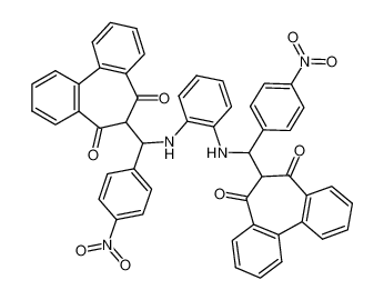 6,6'-((1,2-phenylenebis(azanediyl))bis((4-nitrophenyl)methylene))bis(5H-dibenzo[a,c][7]annulene-5,7(6H)-dione) CAS:67900-41-8 manufacturer & supplier