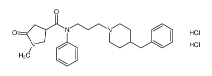 N-(3-(4-benzylpiperidin-1-yl)propyl)-1-methyl-5-oxo-N-phenylpyrrolidine-3-carboxamide dihydrochloride CAS:679003-30-6 manufacturer & supplier