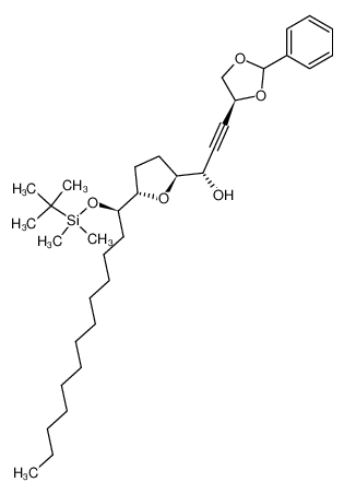 (2RS,4S)-4-[(3'S,4'S,7'S,8'R)-8'-(tert-butyldimethylsilyloxy)-3'-hydroxy-4',7'-epoxy-1'-icosynyl]-2-phenyl-1,3-dioxolane CAS:679003-32-8 manufacturer & supplier