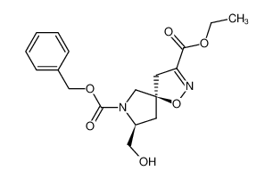 (5R,8S)-8-Hydroxymethyl-1-oxa-2,7-diaza-spiro[4.4]non-2-ene-3,7-dicarboxylic acid 7-benzyl ester 3-ethyl ester CAS:679004-04-7 manufacturer & supplier