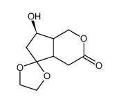 (7R)-7-hydroxyhexahydro-3H-spiro[cyclopenta[c]pyran-5,2'-[1,3]dioxolan]-3-one CAS:67903-26-8 manufacturer & supplier