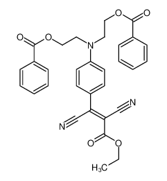 2-[N-(2-benzoyloxyethyl)-4-[(Z)-1,2-dicyano-3-ethoxy-3-oxoprop-1-enyl]anilino]ethyl benzoate CAS:67905-18-4 manufacturer & supplier