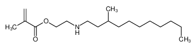 2-(3-methylundecylamino)ethyl 2-methylprop-2-enoate CAS:67905-50-4 manufacturer & supplier