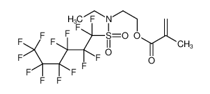 2-[ethyl(1,1,2,2,3,3,4,4,5,5,6,6,6-tridecafluorohexylsulfonyl)amino]ethyl 2-methylprop-2-enoate CAS:67906-70-1 manufacturer & supplier