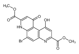 5-bromo-1,10-dioxo-1,4,7,10-tetrahydro-[4,7]phenanthroline-3,8-dicarboxylic aciddimethyl ester CAS:67907-83-9 manufacturer & supplier