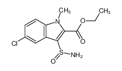 ethyl 3-aminosulfinyl-5-chloro-1-methyl-indole-2-carboxylate CAS:67929-71-9 manufacturer & supplier