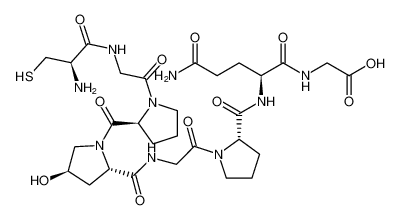 ((2S,4R)-1-(L-cysteinylglycyl-L-prolyl)-4-hydroxypyrrolidine-2-carbonyl)glycyl-L-prolyl-L-glutaminylglycine CAS:679391-18-5 manufacturer & supplier