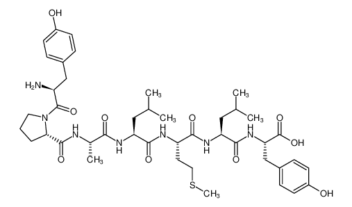 L-Tyrosine, L-tyrosyl-L-prolyl-L-alanyl-L-leucyl-L-methionyl-L-leucyl- CAS:679392-54-2 manufacturer & supplier