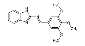 2-(3,4,5-trimethoxybenzylideneamino)benzimidazole CAS:679394-71-9 manufacturer & supplier