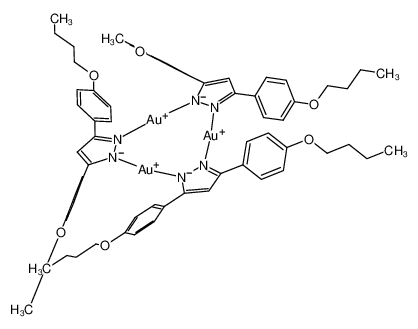 cyclo-tris(μ-[3,5-bis(4-butoxyphenyl)-1H-pyrazolato-κN(1):κN(2)])trigold CAS:679400-86-3 manufacturer & supplier