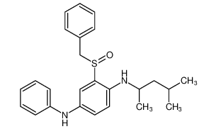 2-(benzylsulfinyl)-N1-(4-methylpentan-2-yl)-N4-phenylbenzene-1,4-diamine CAS:679402-27-8 manufacturer & supplier