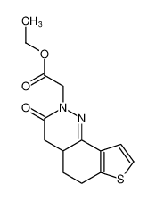 ethyl 2-(3-oxo-4,4a,5,6-tetrahydrothieno[2,3-h]cinnolin-2(3H)-yl)acetate CAS:679403-58-8 manufacturer & supplier