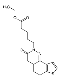 ethyl 5-(3-oxo-4,4a,5,6-tetrahydrothieno[2,3-h]cinnolin-2(3H)-yl)pentanoate CAS:679403-61-3 manufacturer & supplier