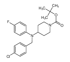 tert-butyl 4-[(4-chlorobenzyl)-4-fluoroanilino]-1-piperidinecarboxylate CAS:679409-34-8 manufacturer & supplier