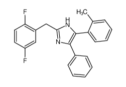 2-(2,5-difluorobenzyl)-4-phenyl-5-(o-tolyl)-1H-imidazole CAS:679412-77-2 manufacturer & supplier