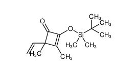 2-((tert-butyldimethylsilyl)oxy)-3,4-dimethyl-4-vinylcyclobut-2-en-1-one CAS:679434-92-5 manufacturer & supplier