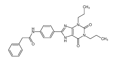 N-(4-(2,6-dioxo-1,3-dipropyl-2,3,6,7-tetrahydro-1H-purin-8-yl)phenyl)-2-phenylacetamide CAS:679436-48-7 manufacturer & supplier