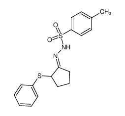 2-phenylthiocyclopentanone tosylhydrazone CAS:67957-87-3 manufacturer & supplier